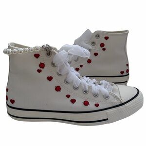 Converse | Chuck Taylor All Star Hearts And Roses High-Top Sneaker